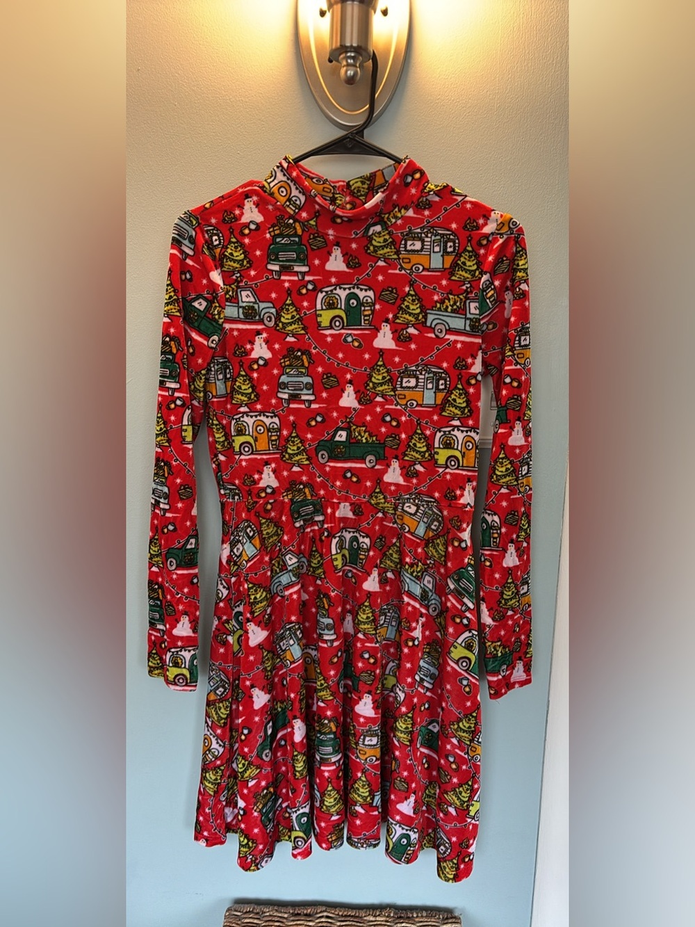 Christmas dress, fit and flare